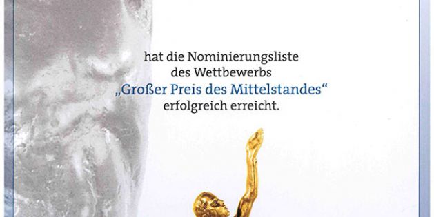 "Großer Preis des Mittelstandes" 2013